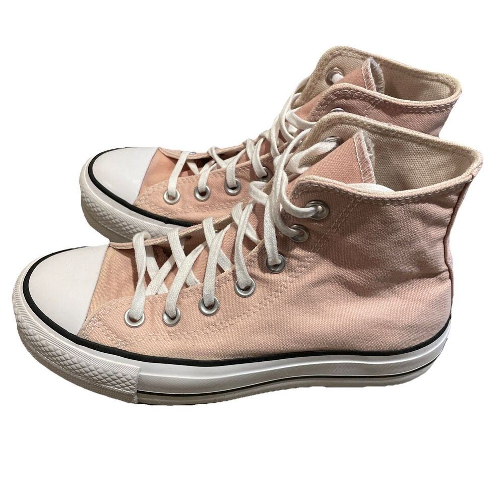 Converse Chuck Taylor Lift Platform High Pink Clay Sneakers Womens 6 572721F